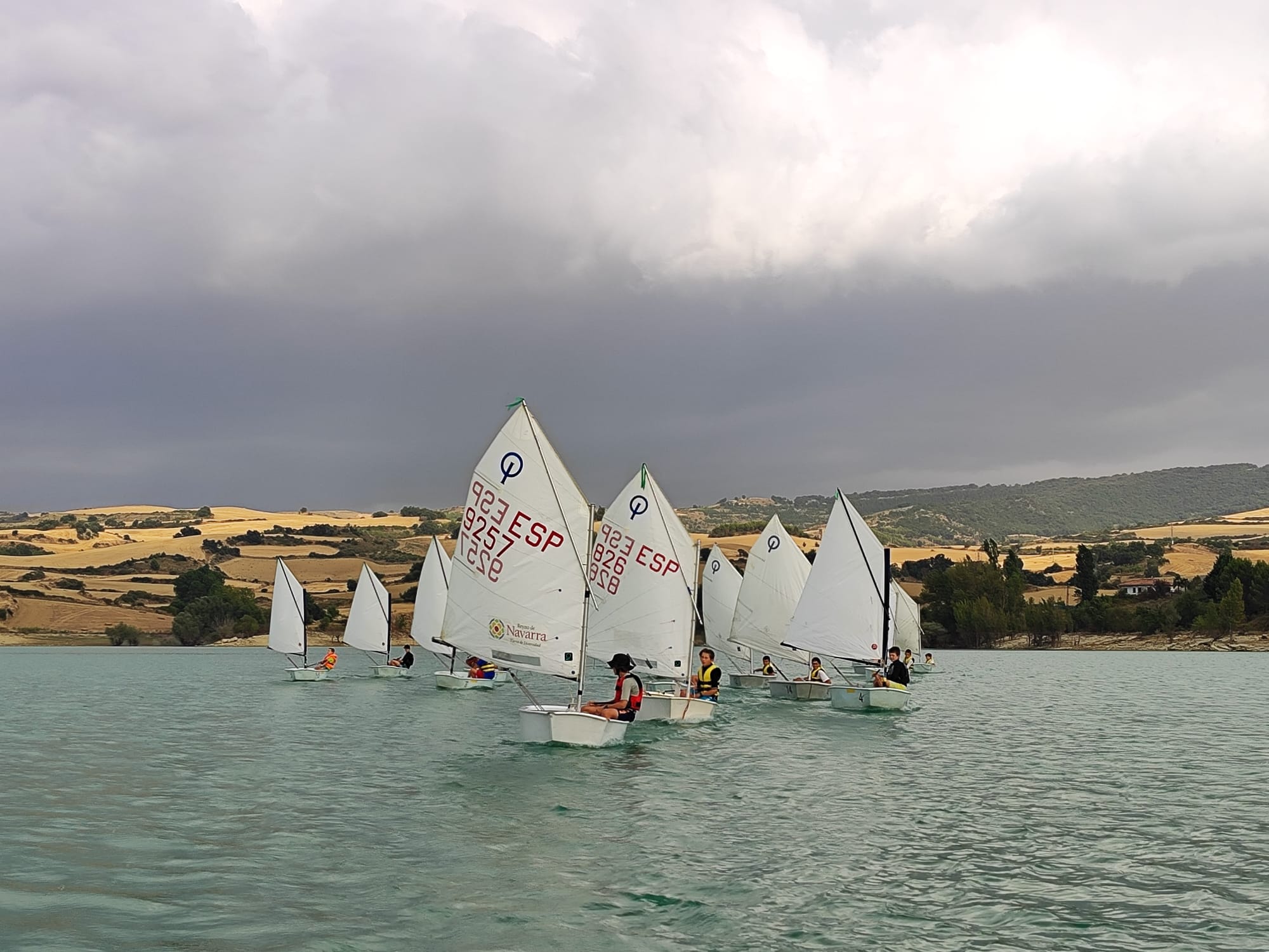 Clasificaciones finales Juegos Deportivos y Campeonato Navarro Clase Optimist